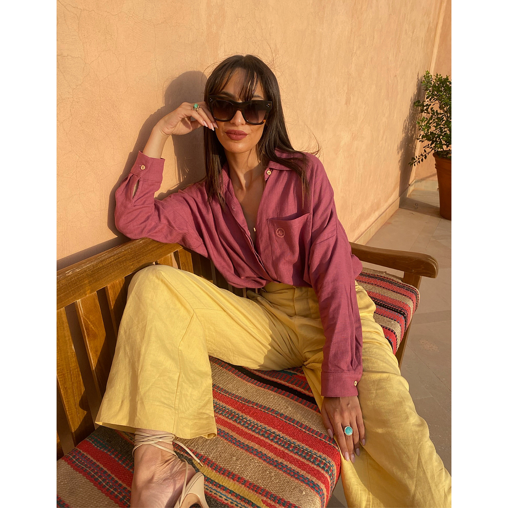 Chemise Lina Cerise