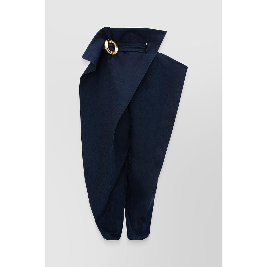 Fold over tailoring pants