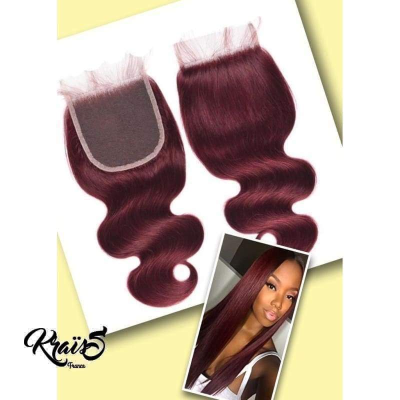 Closure Ondulée Rouge Burgundy