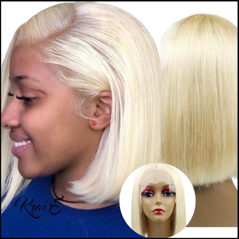 Perruque Naturelle - Boby Blonde (Lace Wig)
