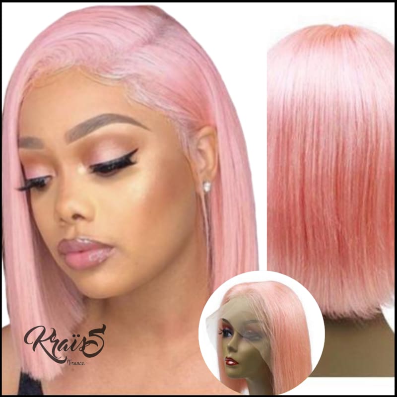 Perruque Naturelle - Boby Pink (Lace Wig)