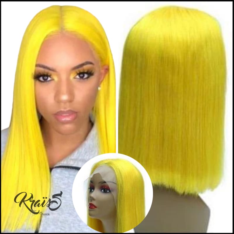 Perruque Naturelle - Boby Yellow (Lace Wig)