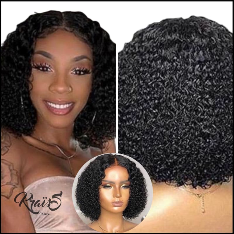 Perruque Naturelle - Curly Boby (Lace Wig)