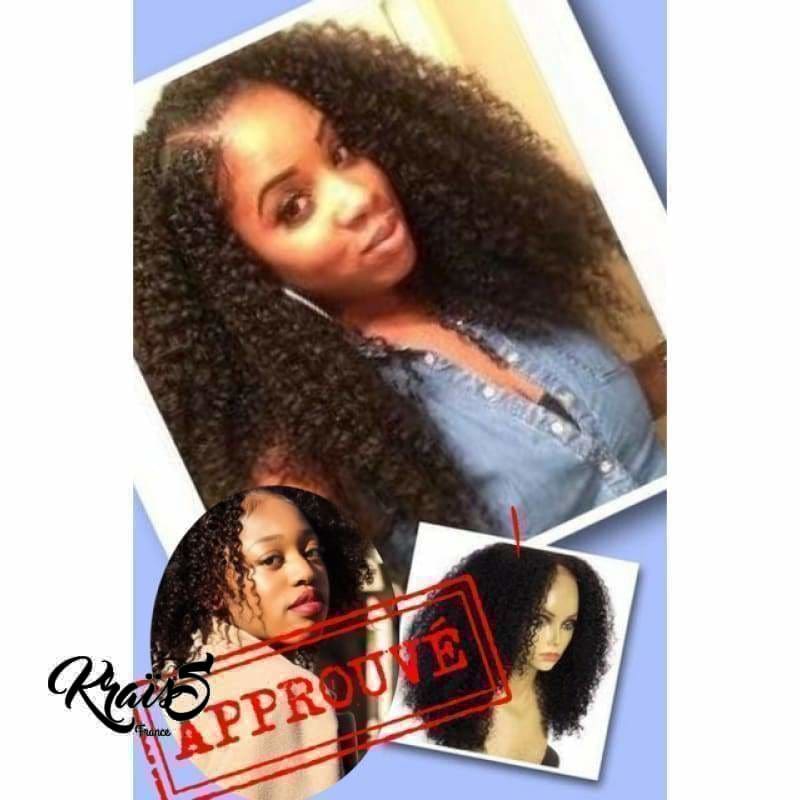 Perruque naturelle Afro bouclée Kacie ( Lace wig )