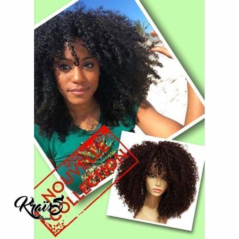 Perruque naturelle Afro bouclée Mathilda (Lace wig )