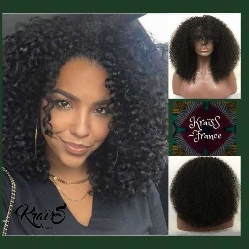 Perruque Naturelle Bouclée Sabine (Lace Wig)