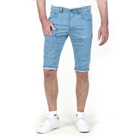 AXEL bermuda denim stone