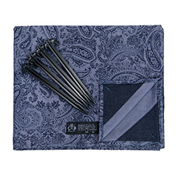 Drap de plage XXL + piquets