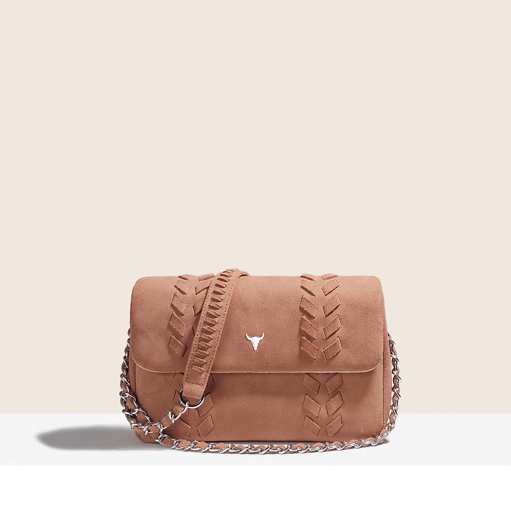 SAC JOSH ORIGINAL - DAIM VIEUX ROSE