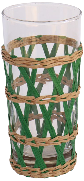 Drinking Glass Hi-Ball Congo Green ( Set/16 Pcs )