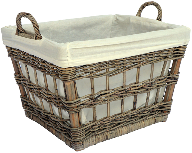 Basket Fiber Natural (L)