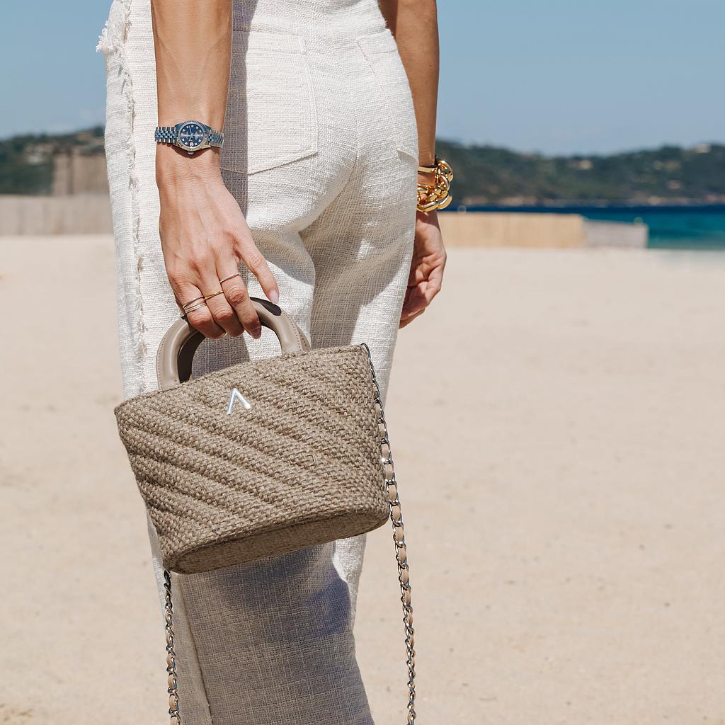 SAC MINI ZOÉ - TOILE DE JUTE