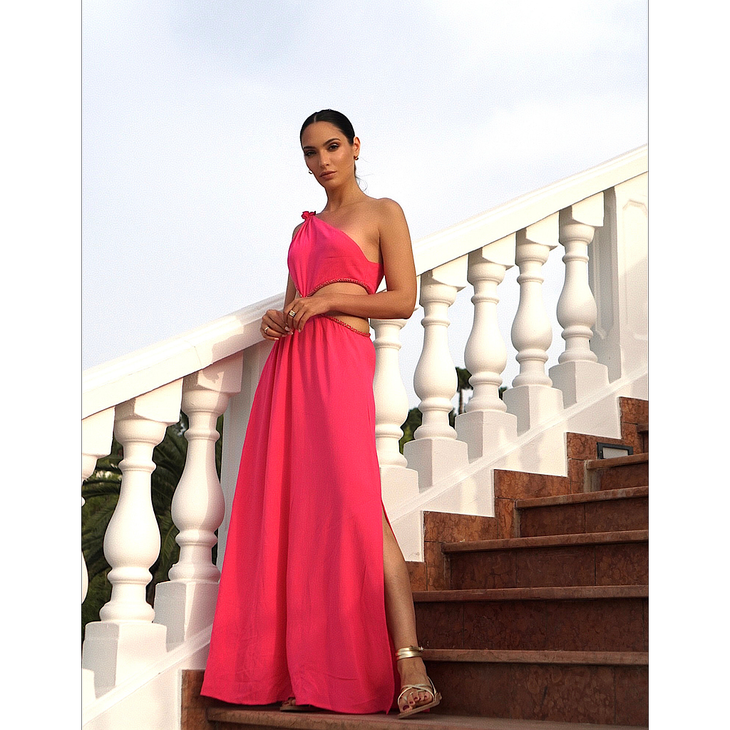 Robe Athéna Fushia