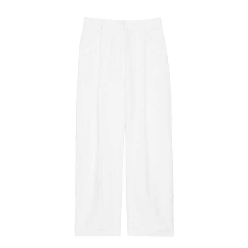 Le Pantalon Droit en Lin