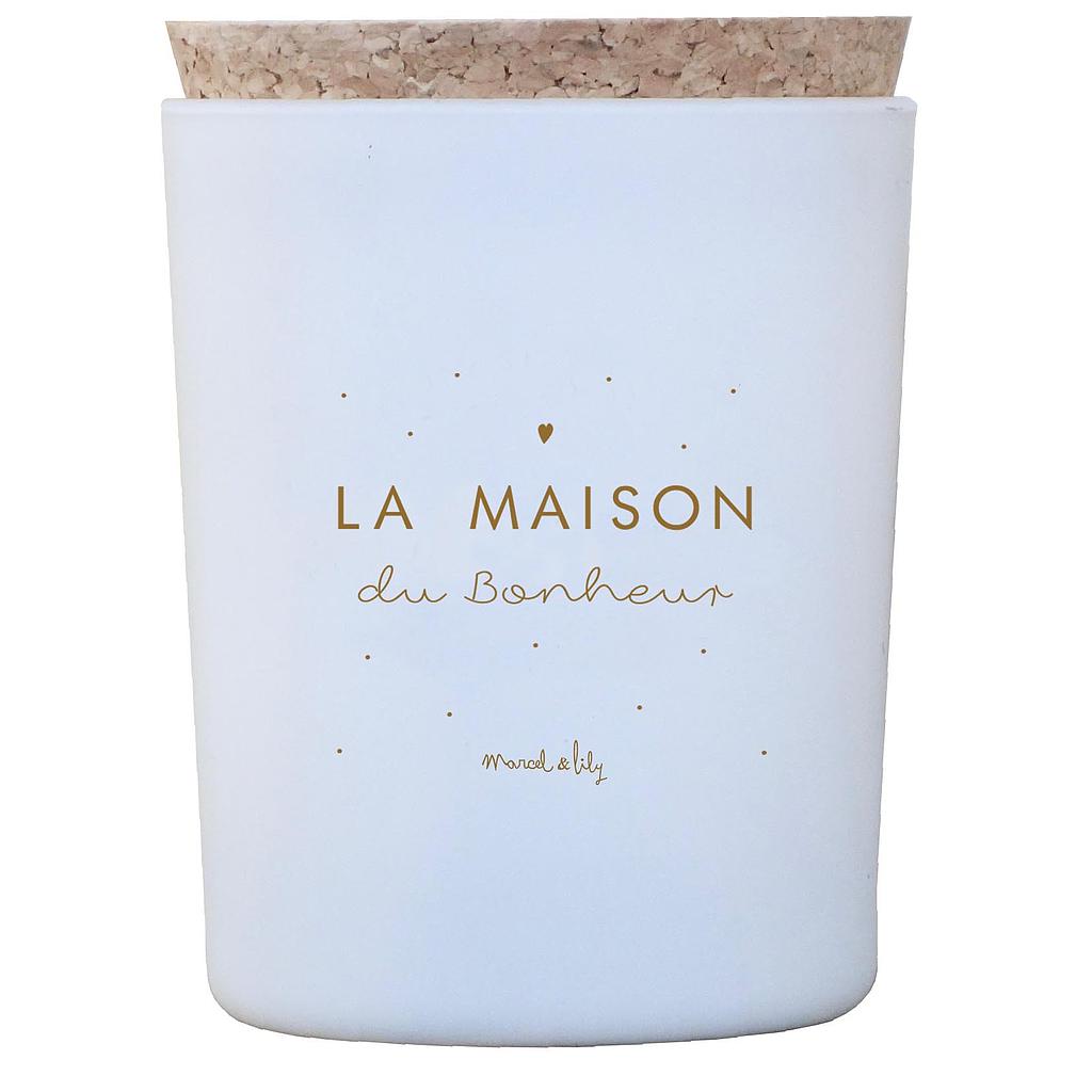 Bougie  "Maison du Bonheur" - caramel beurre salé