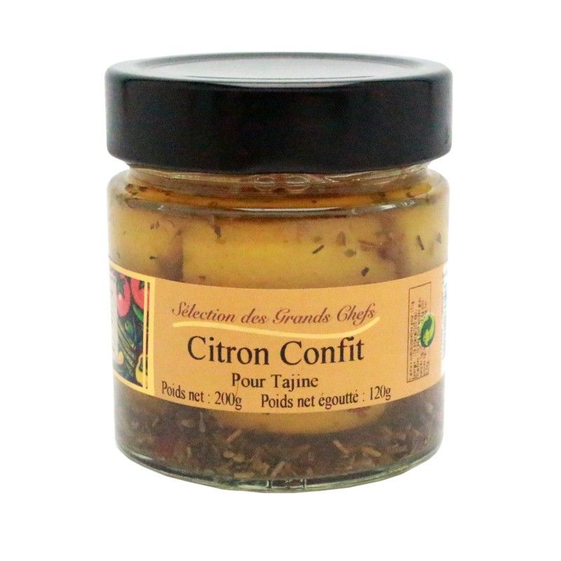 Citron confit pour tajine - 120g