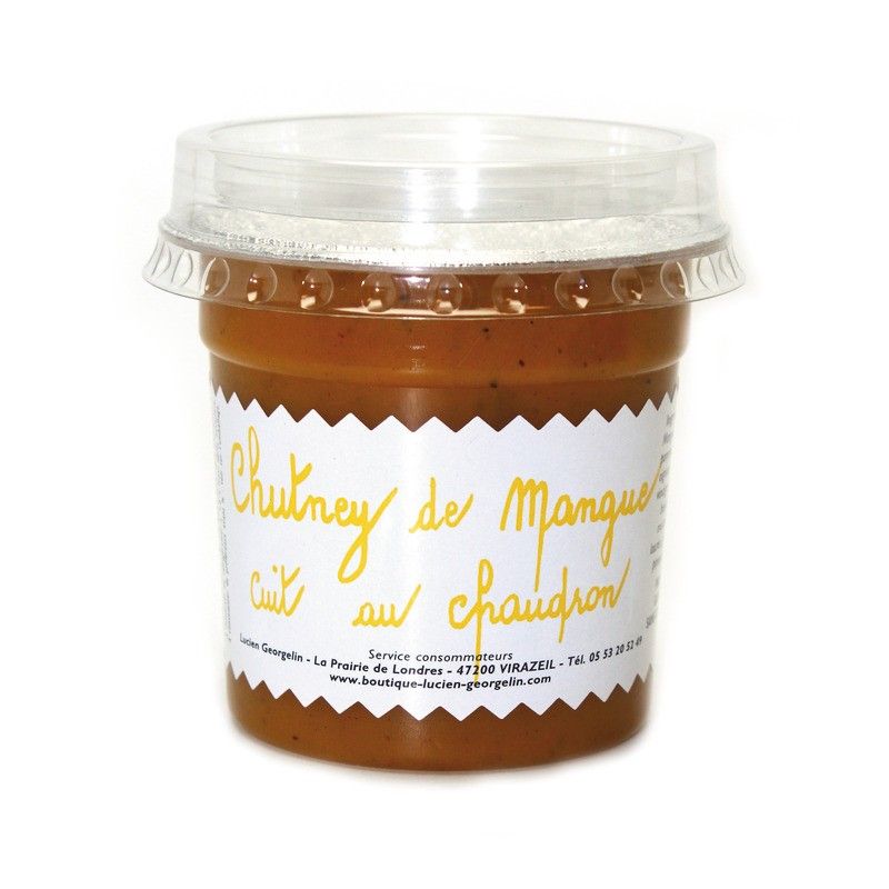 Chutney de mangues cuit au chaudron - 150g