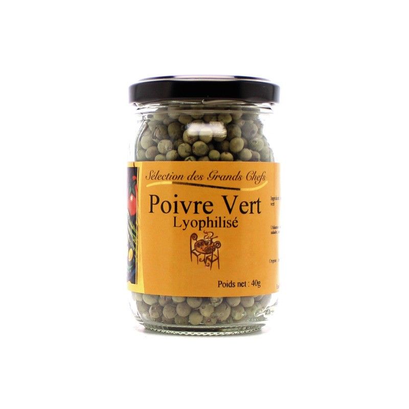 Poivre vert lyophilisé - 40g
