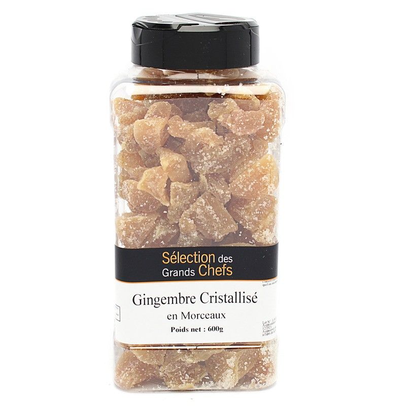 Gingembre cristal morceaux - 600g