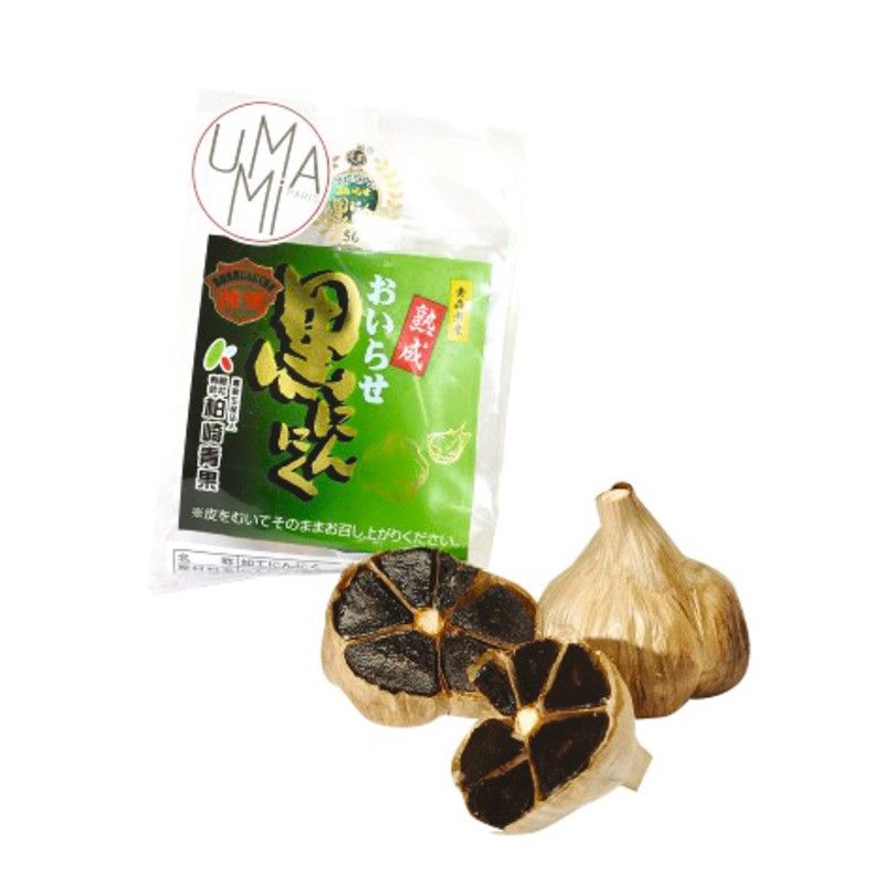 Ail noir d'Aomori 1 tête ±50g