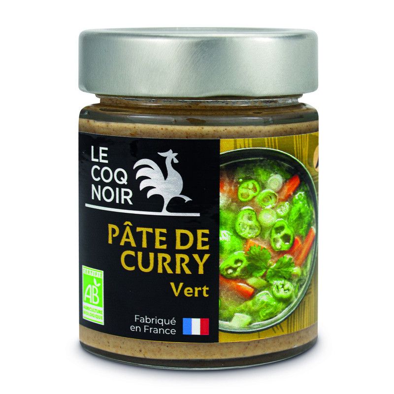 Pâte de curry vert BIO - 130g