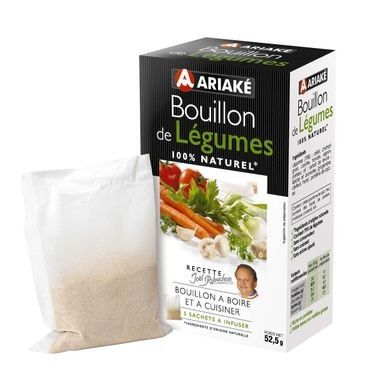 Bouillon de légumes sachet à infuser 5x33cl