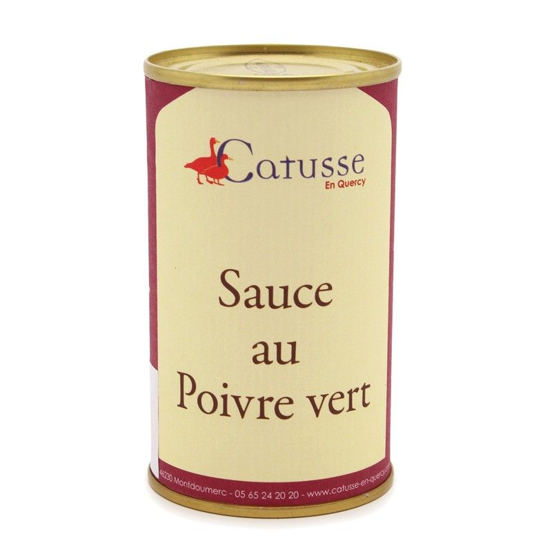 Sauce artisanale au poivre vert - 200g