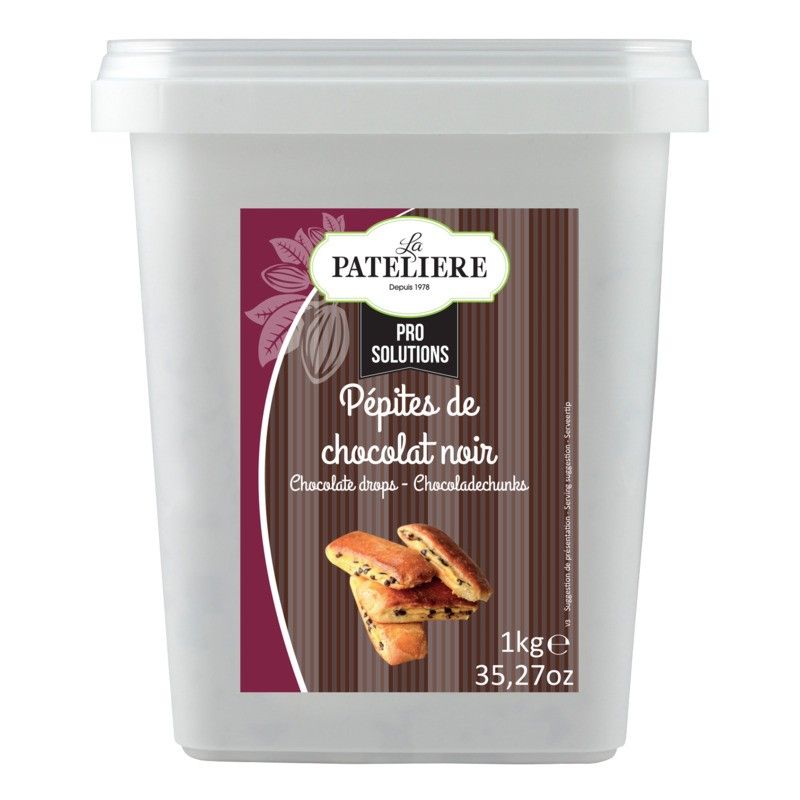 Pépites de chocolat noir 50% cacao - 1kg