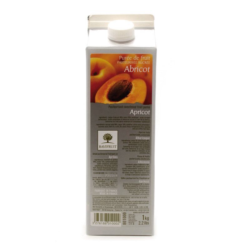 Purée d'abricot sucrée - 1kg