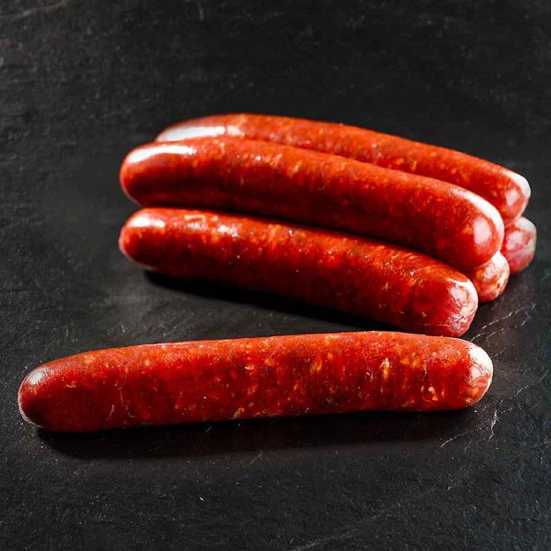 Véritables Merguez de bœuf x20 ±1,2kg