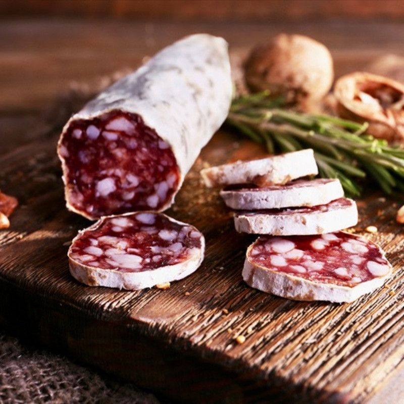 Saucisson des Pyrénées de porc noir - 250g