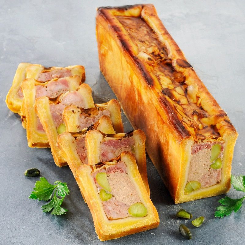 Mini pâté en croûte "Le Bistronome" Richelieu au canard - 450g