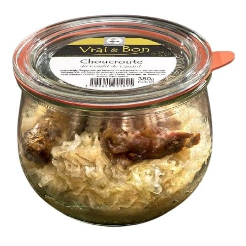 Choucroute garnie au confit de canard - 380g