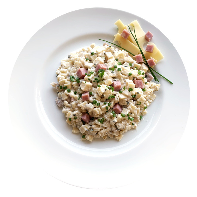 Salade savoyarde aux crozets, jambon et emmental crozet - 300g