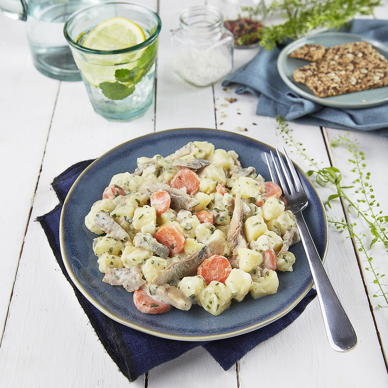 Salade de pommes de terres aux harengs - 300g