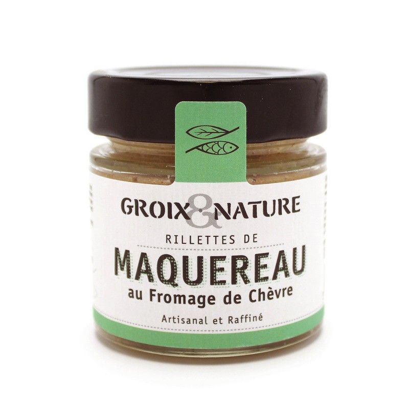 Rillettes de maquereau au fromage de chèvre - 100g