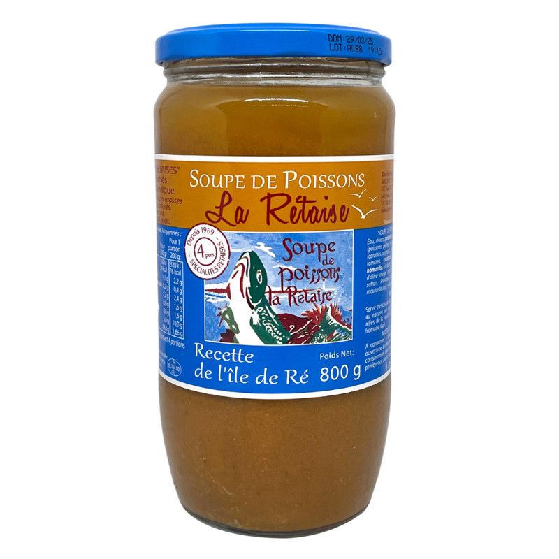 Soupe de poissons de l'île de Ré - 800ml