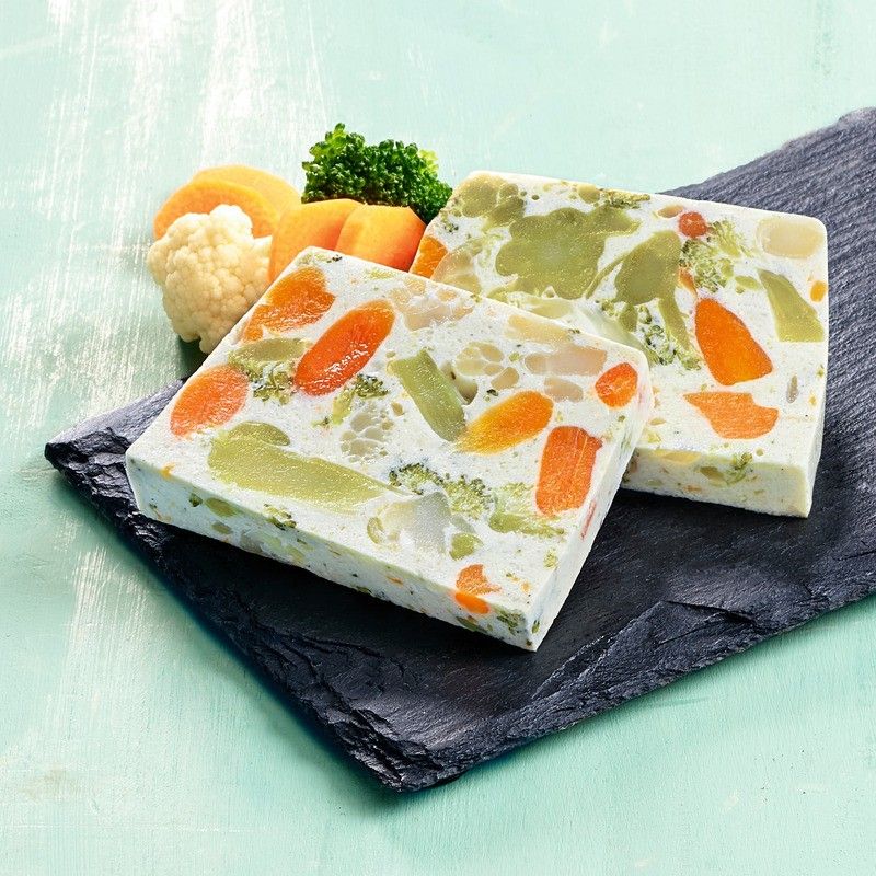 Terrine brocoli, chou-fleur et jeune carotte - 840g