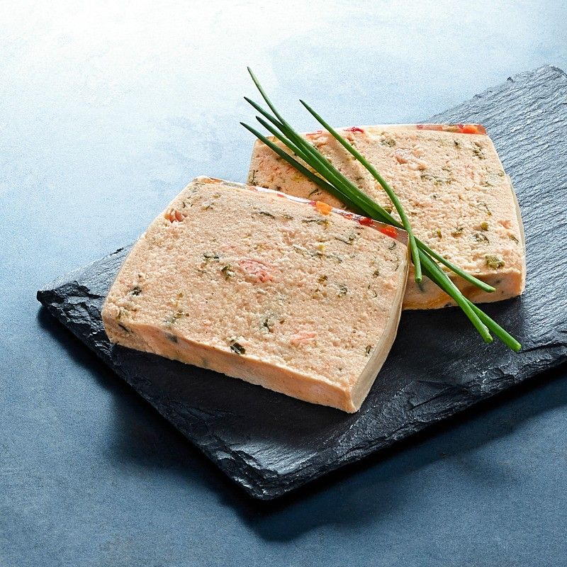 Terrine de saumon et pointe de ciboulette - 840g