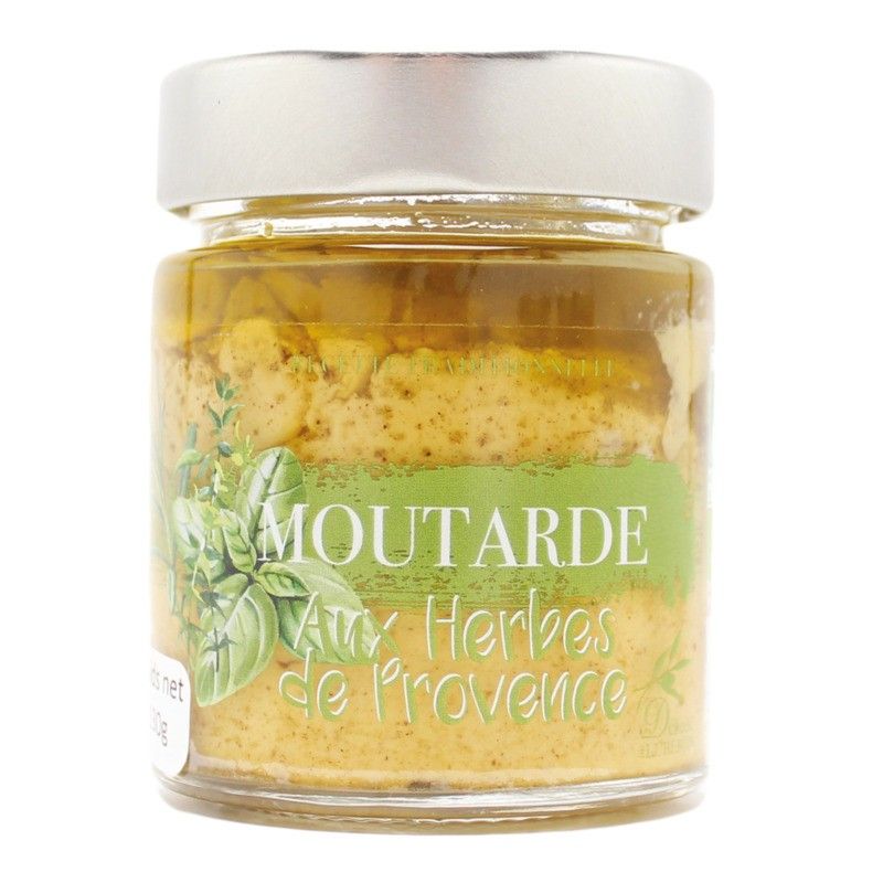 Moutarde aux herbes de Provence BIO - 130g