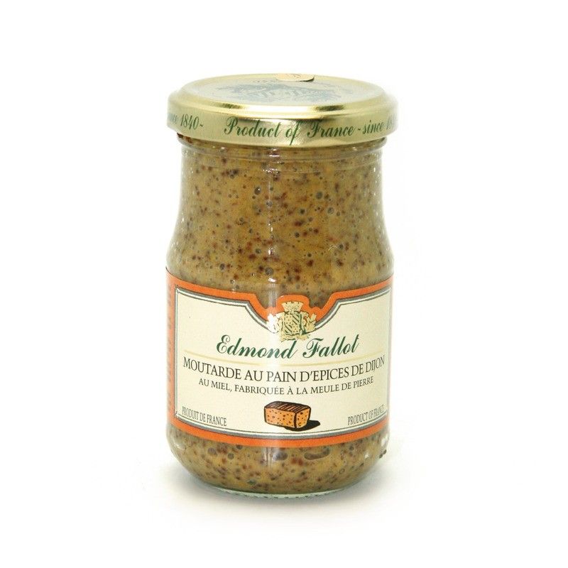Moutarde de Dijon au pain d'épices - 210g