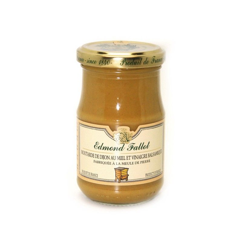 Moutarde de Dijon au miel et balsamique - 210g