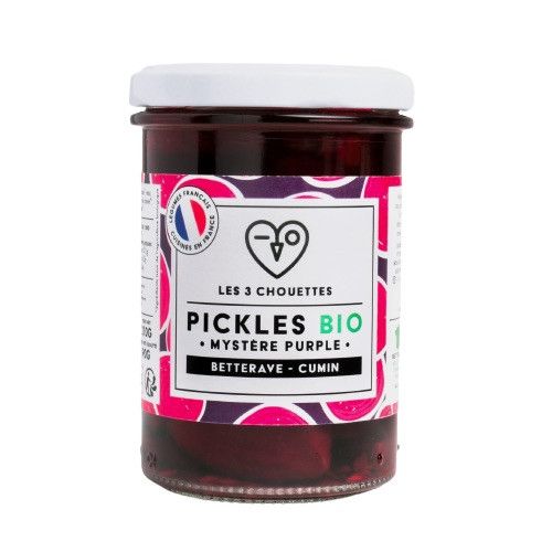 Pickles Mystère Purple betterave et cumin BIO - 210g