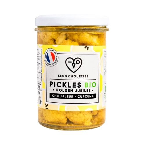 Pickles Golden Jubilé chou-fleur et curcuma BIO - 210g