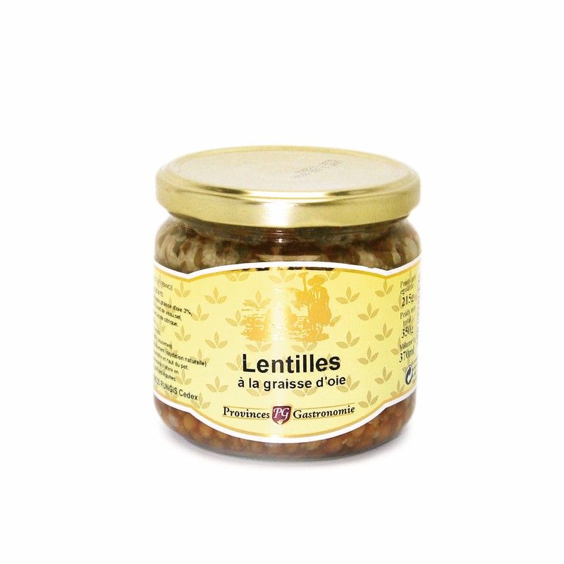Lentilles à la graisse doie - 350g