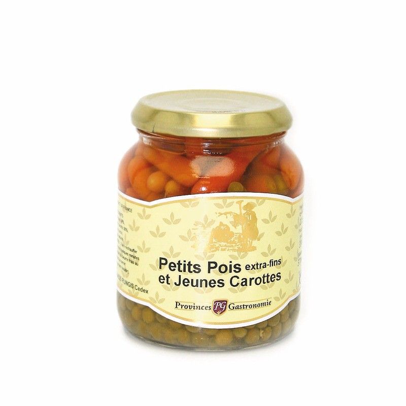 Petits pois extra fins et jeunes carottes - 330g