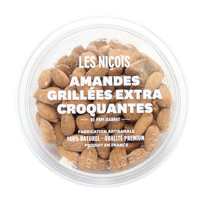 Amandes grillées croquantes - 110g