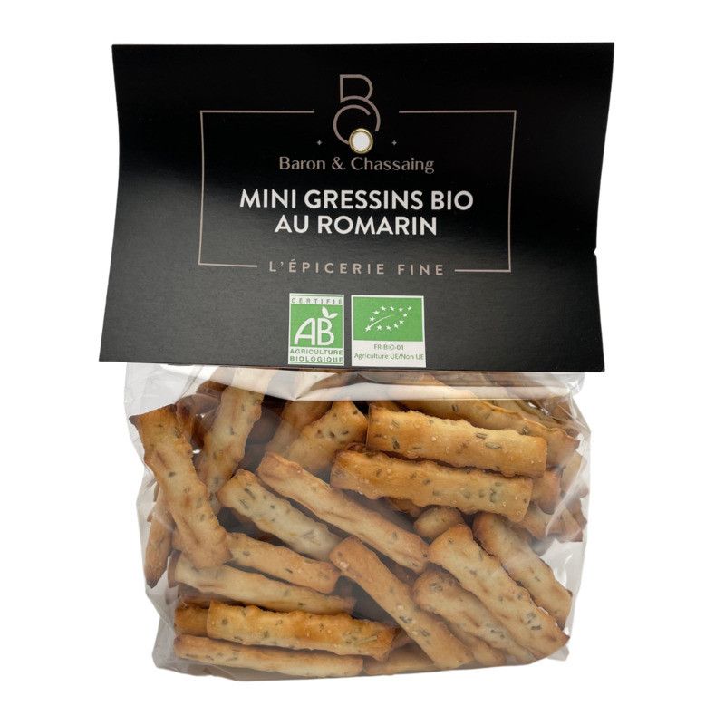 Mini gressin BIO au romarin - 150g