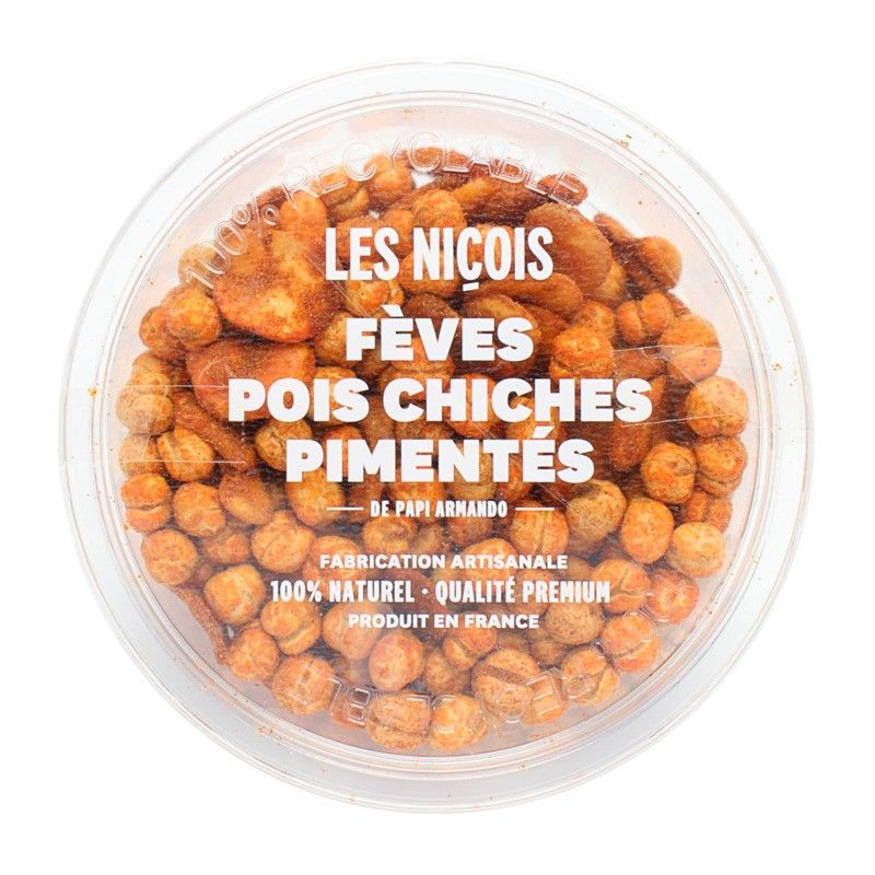 Fèves et pois chiches pimentés - 110g