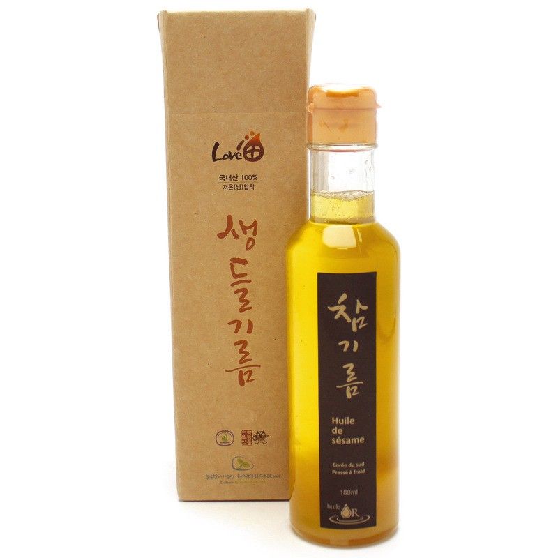 Huile de sésame coréenne - Huile Or - 180ml